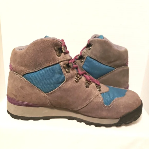 Merrell Women's Lazer Vintage 90's Hiking Boots T Suede Leather Size 8 - Picture 4 of 16
